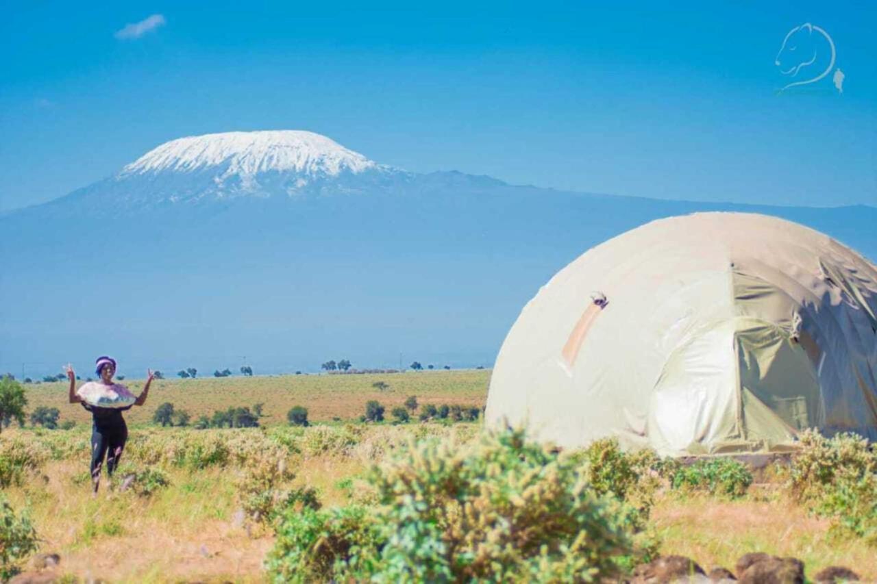 Amanya 1 -Bed King Lion Tent Amboseli Eksteriør bilde